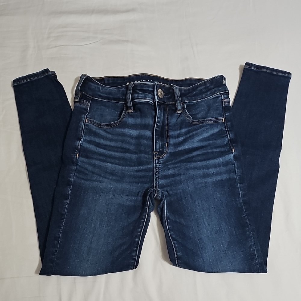 Dark Wash Denim Jeans